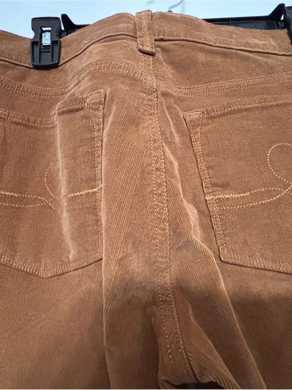 Lucky Brand Corduroy Pants in Caramel Brown - Picture 4 of 10